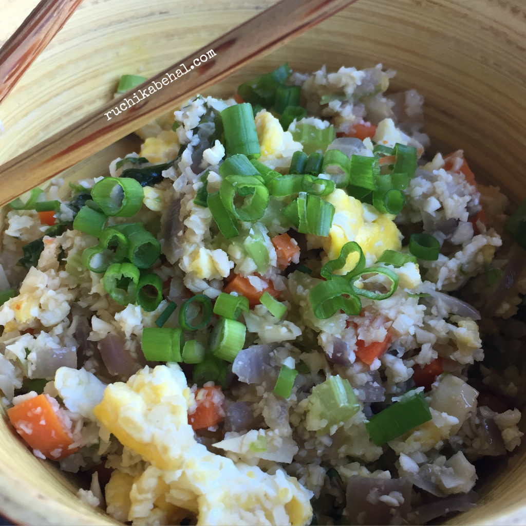 Cauli ‘flied’ Rice – Nourish your life